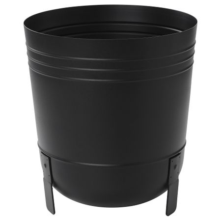 Кашпо, для дома, улицы, черный, 32 см IKEA PÄRLRÖNN 905.822.49