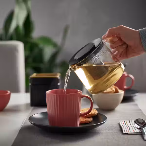 RIKLIG Чайник заварочный - стекло 0.6 л - фото 3