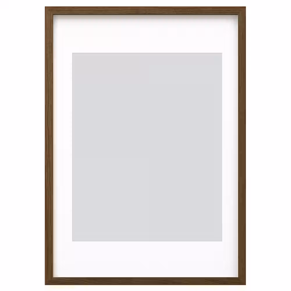 RÖDALM РЁДАЛЬМ Рама - под грецкий орех 50x70 см - фото 1