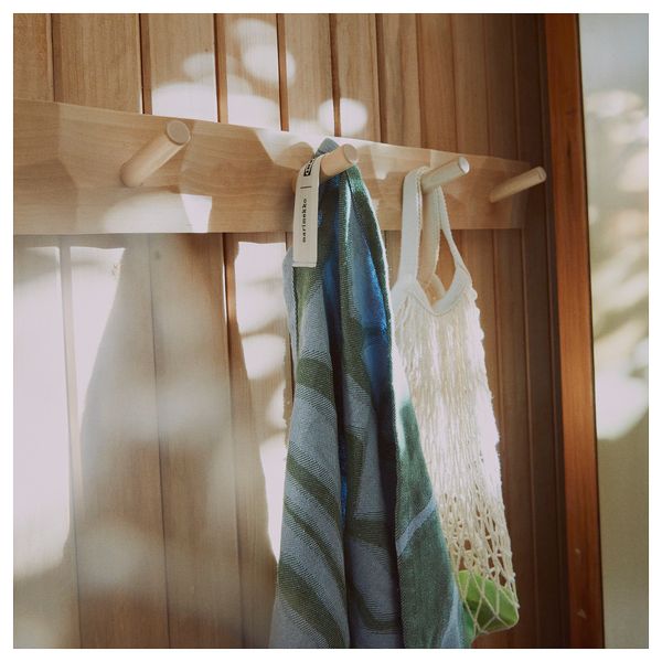 Вешалка с 5 крючками, массив березы IKEA BASTUA 805.425.17 - фото 4