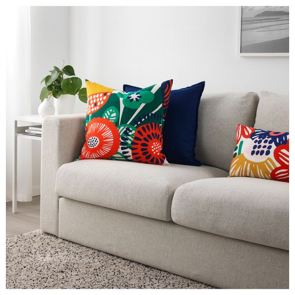 Ткань, белый/разноцветный 150 см IKEA IRMELIN ИРМЕЛИН 904.307.17 - фото 3