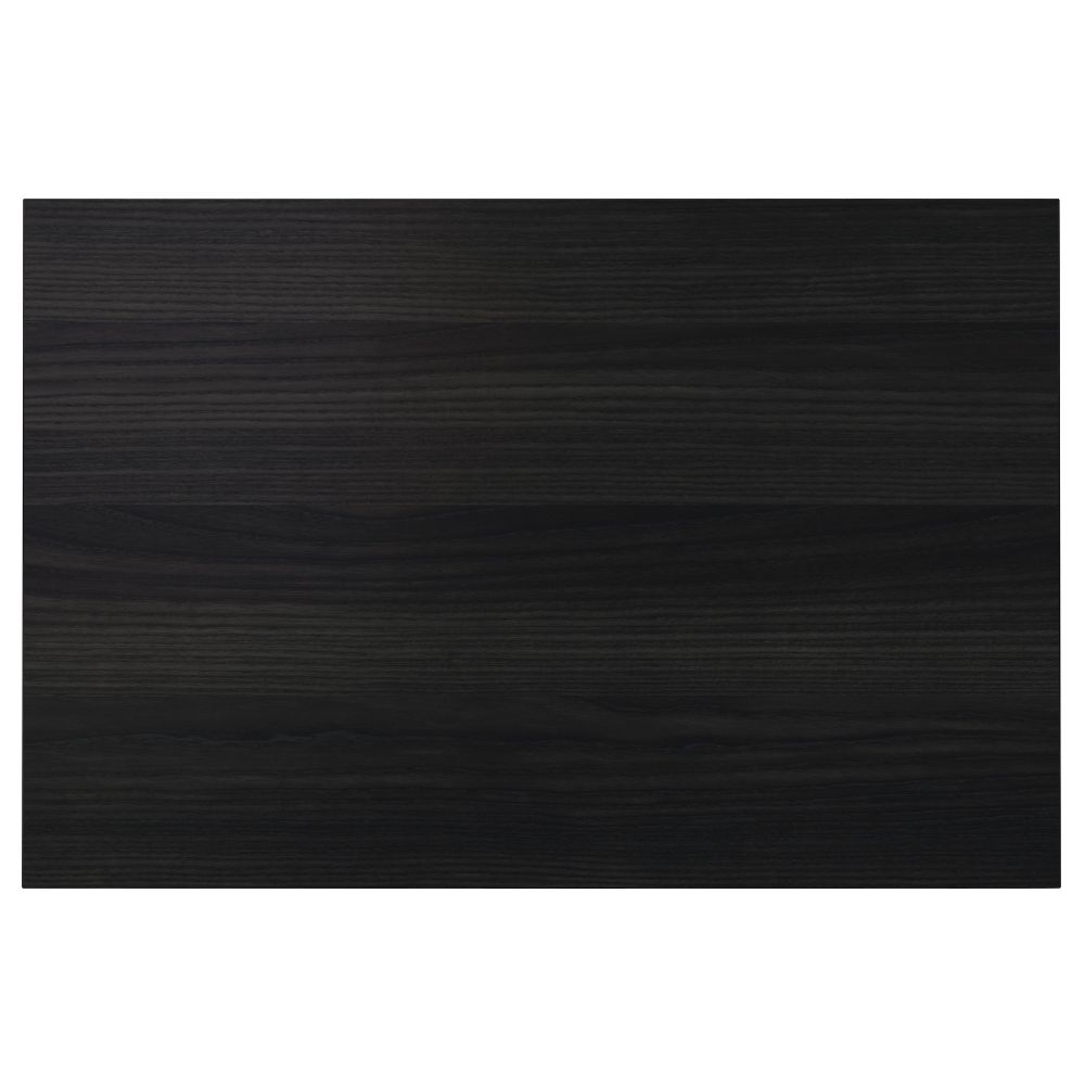 Фронтальная панель ящика ТИНГСРИД, под дерево черный - фото 1