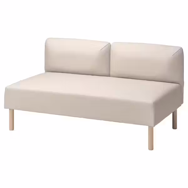 LILLEHEM 2-местный модуль - Vissle/бежевый дерево - фото 1