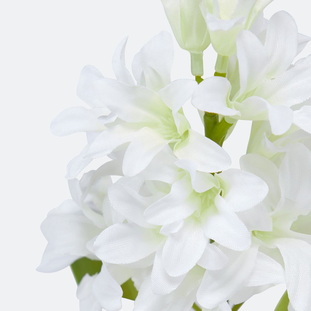 Искусственное растение в горшке, для дома, улицы Гиацинт, белый, 9 см IKEA VINTERFINT 305.862.69 - фото 1