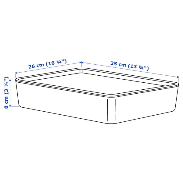 IKEA, дополнительный ракурс - схема-чертеж с размерами