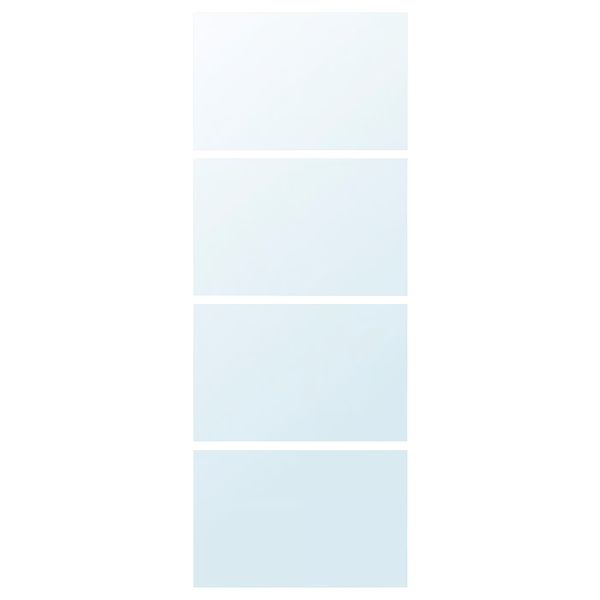 AULI 4 панели д/рамы раздвижной дверцы - зеркальное стекло 75x201 см - фото 1