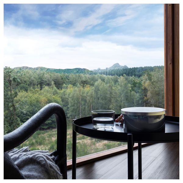 Ароматич свеча/банка+крышка,3фитиля, 25 ч, Горный воздух/бирюзовый IKEA PÄRONTRÄD 605.272.21 - фото 7