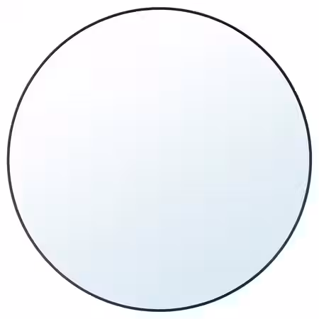 LINDBYN Зеркало - чёрный 80 см