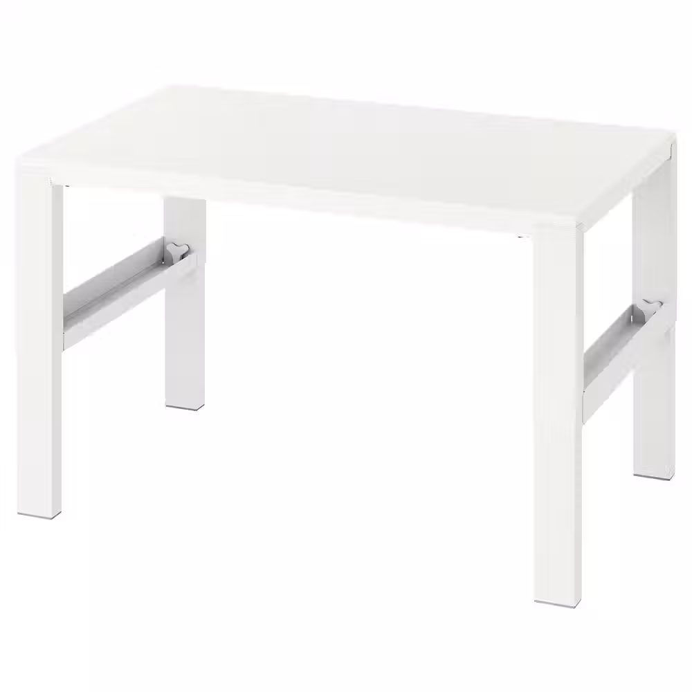 PÅHL Письменный стол - регулируемая высота белый 96x58 см - фото 1