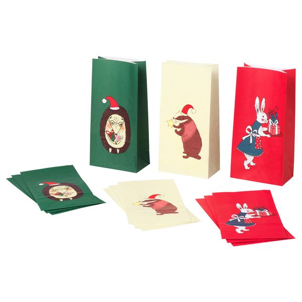 Мешочек для конфет ВИНТЕР 2018, животные (12x24 см) - фото 1