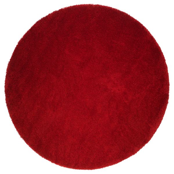 Ковер, длинный ворс ОДУМ, ярко-красный - фото 1