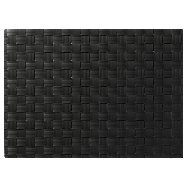 Салфетка под прибор УРДЕНТЛИГ, черный (46x33 см) - фото 1