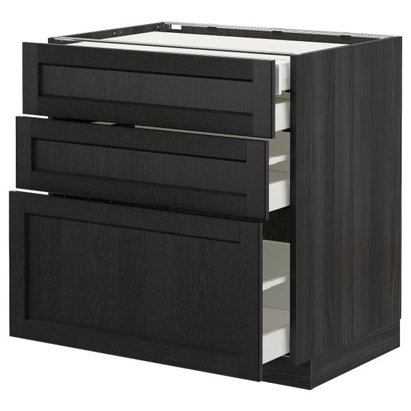 IKEA, вид спереди - схема-чертеж с размерами