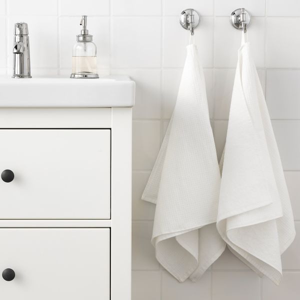 Полотенце, белый 50x100 см IKEA SALVIKEN САЛЬВИКЕН 903.704.26 - фото 3