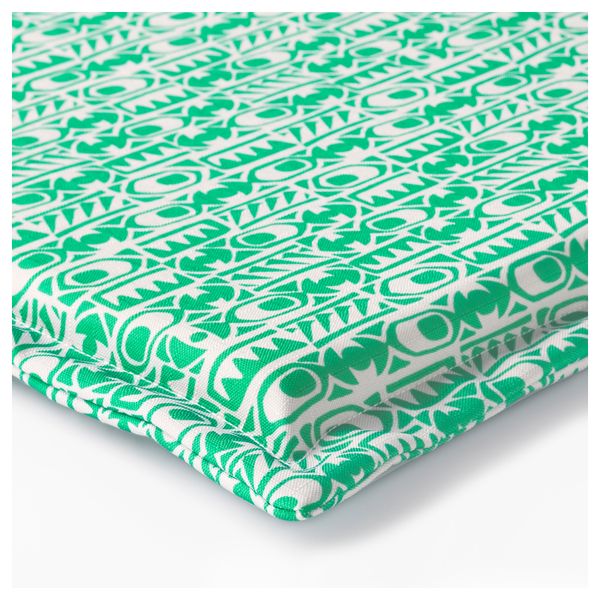 Подушка на садовый стул НЭСТОН, зеленый (40x40 см) - схема-чертеж с размерами