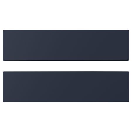 Фронтальная панель ящика, матовая поверхность синий, 40x10 см IKEA AXSTAD АКСТАД 204.752.24