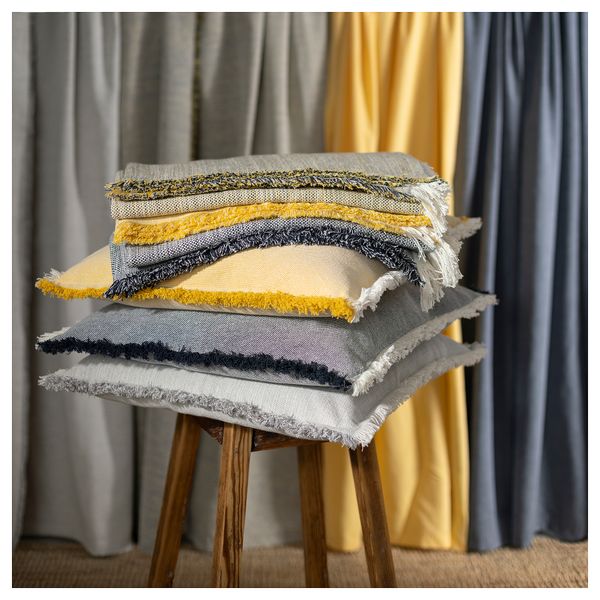 Чехол на подушку, серый, 50x50 см IKEA VÄXELBRUK 405.690.90 - фото 8