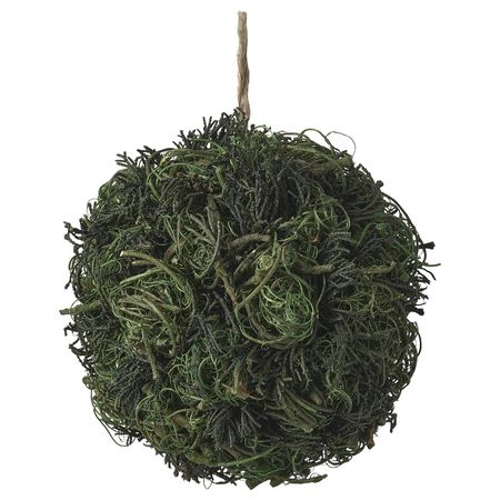 Украшение подвесное, ручная работа зеленый 10 см IKEA VINTER 2021 ВИНТЕР 2021 505.042.01