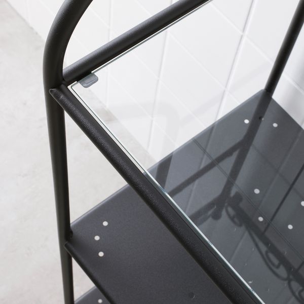 Стеллаж, 42x176 см, черный IKEA RÖNNSKÄR РЁНШЭР 900.937.64 - фото 4