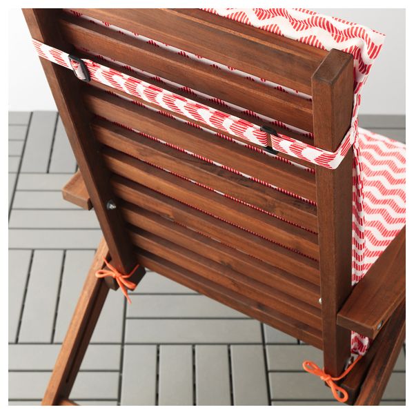 Подушка на садовую мебель НЭСТОН, светло-красный (116x47 см) - фото 2