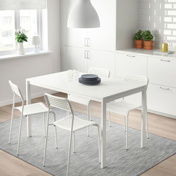 Стул, белый IKEA ADDE АДДЕ 103.597.91 - фото 2