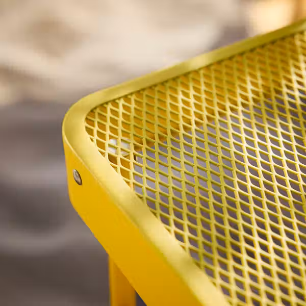 STRANDÖN СТРАНДЁН Складной стол - ярко-желтый 70x55 см - фото 4