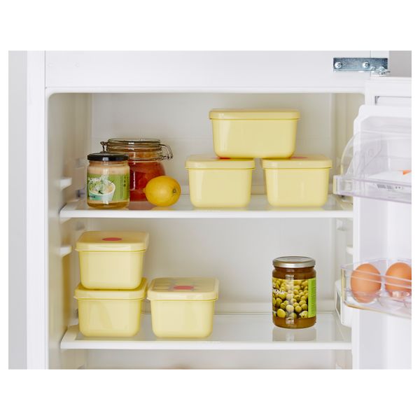 Контейнер для завтрака КУЛЛАР, желтый (15x11x8 см) - фото 2