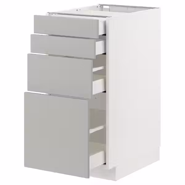 METOD / MAXIMERA Напольный шкаф 4 фасада/4 ящика - фото 1