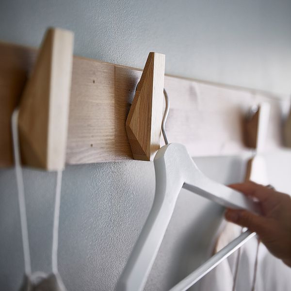 Крючок, бамбук 6.4x11 см IKEA SKUGGIS СКУГГИС 803.610.93 - фото 4