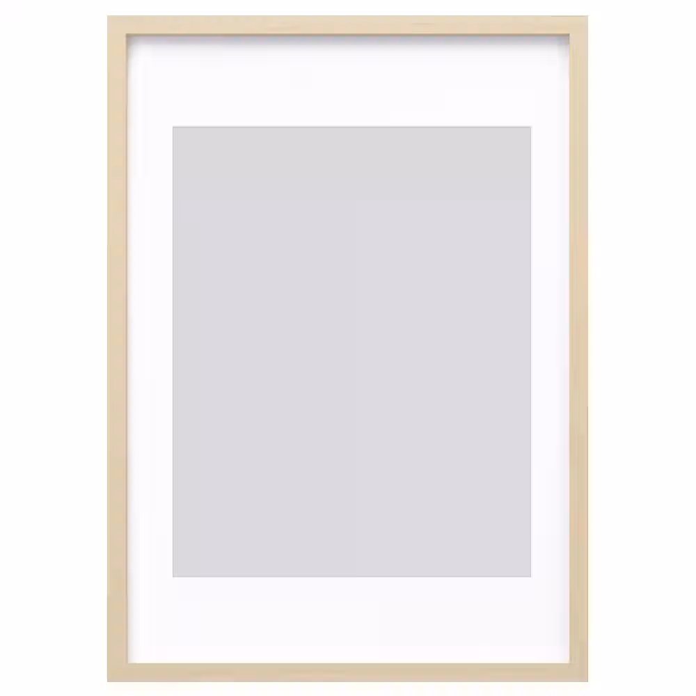 RÖDALM РЁДАЛЬМ Рама - под березу 50x70 см - фото 1