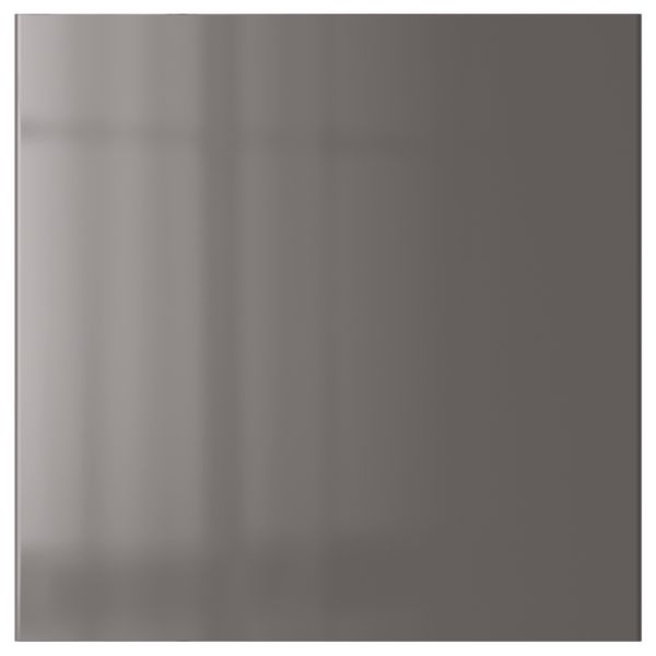 Фронтальная панель ящика РИНГУЛЬТ, глянцевый серый - схема-чертеж с размерами