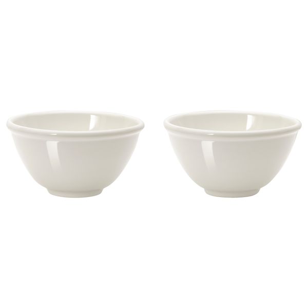 Миска ВАРДАГЕН, белый с оттенком (10 см) - фото 1