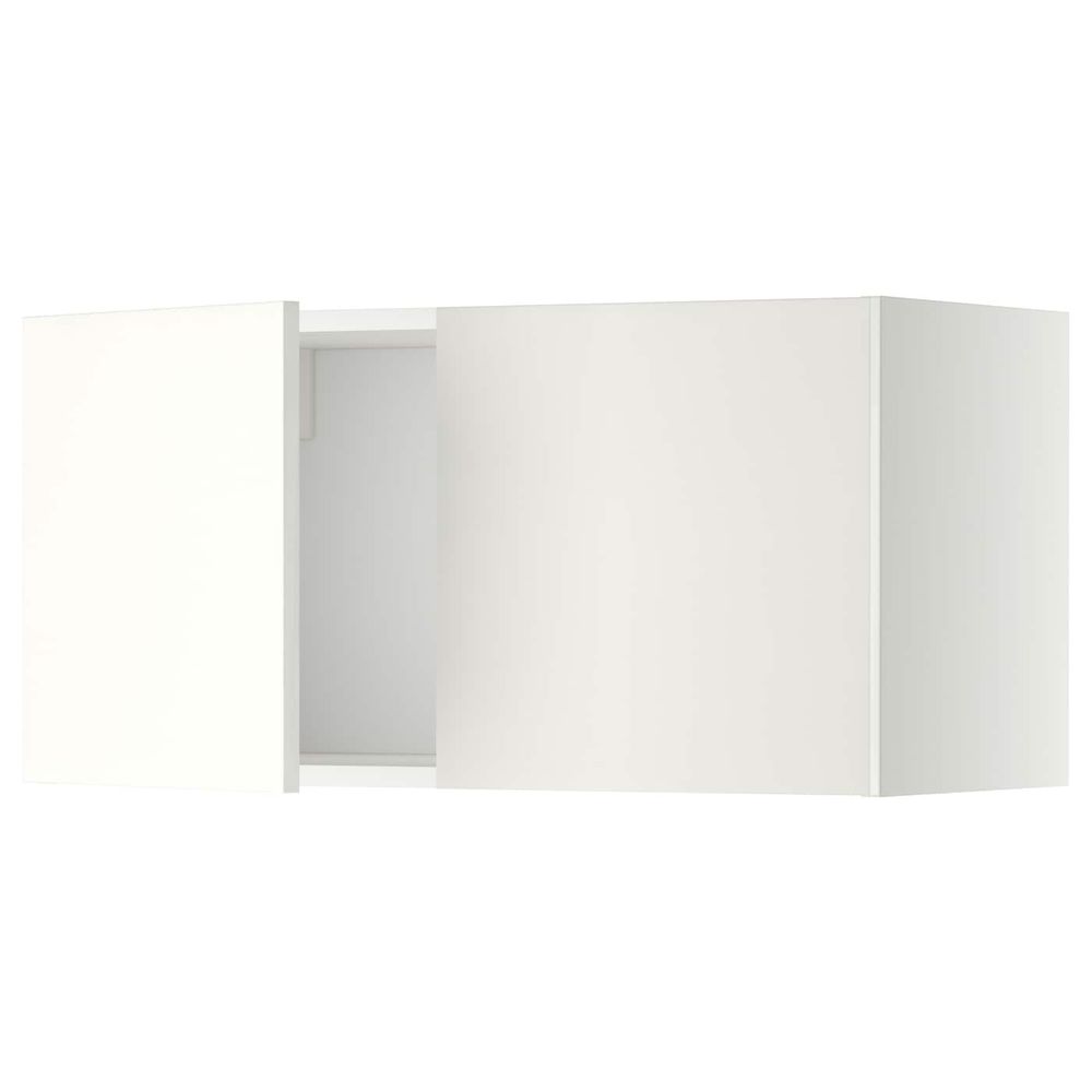 Навесной шкаф с 2 дверями, белый/Хэггеби белый 80x40 см IKEA METOD МЕТОД 692.262.28 - схема-чертеж с размерами