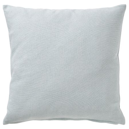 Подушка, голубой, белый, 45x45 см IKEA SANDTRAV САНДТРАВ 605.107.15