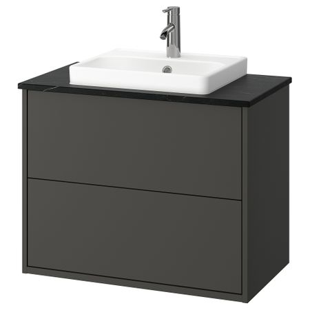 Шкаф с ящиками, раковина, смеситель IKEA HAVBÄCK, ORRSJÖN 595.213.76