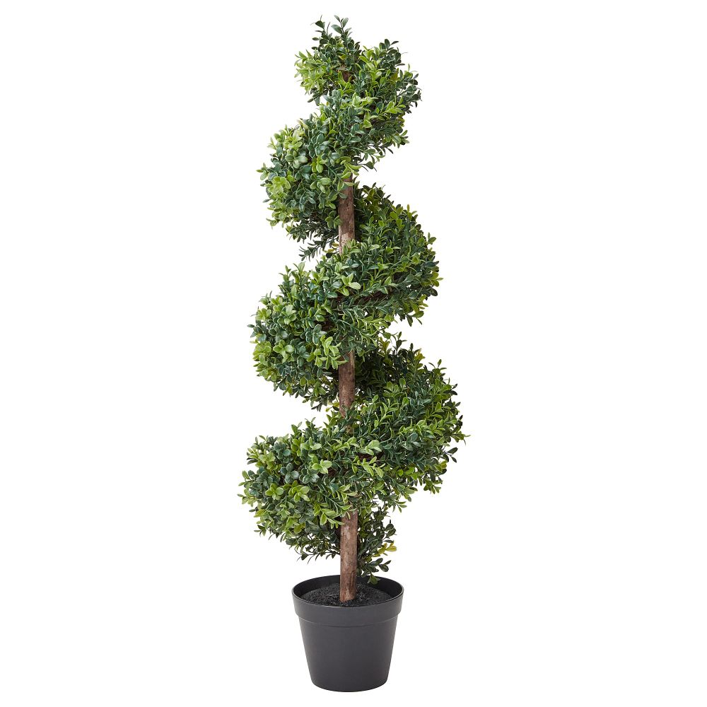 Искусственное растение в горшке ФЕЙКА, д/дома/улицы, самшит витой (17 см) - фото 1