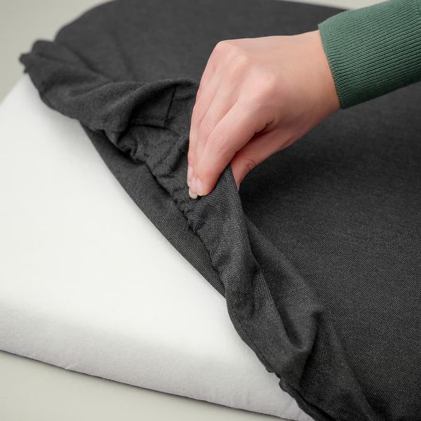 RAMSNÄS РАМСНЭС Стул - антрацит/Vissle темно-серый - фото 4