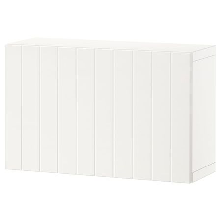 Стеллаж с дверью, белый/Суттервикен белый 60x22x38 см IKEA BESTÅ БЕСТО 194.412.25