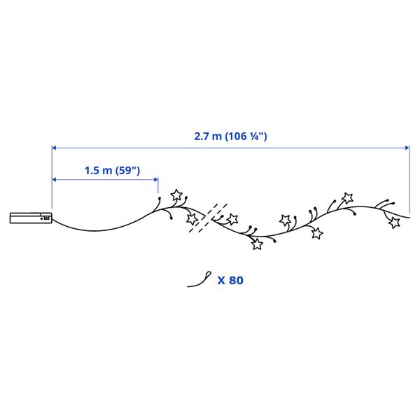 IKEA, дополнительный ракурс - схема-чертеж с размерами