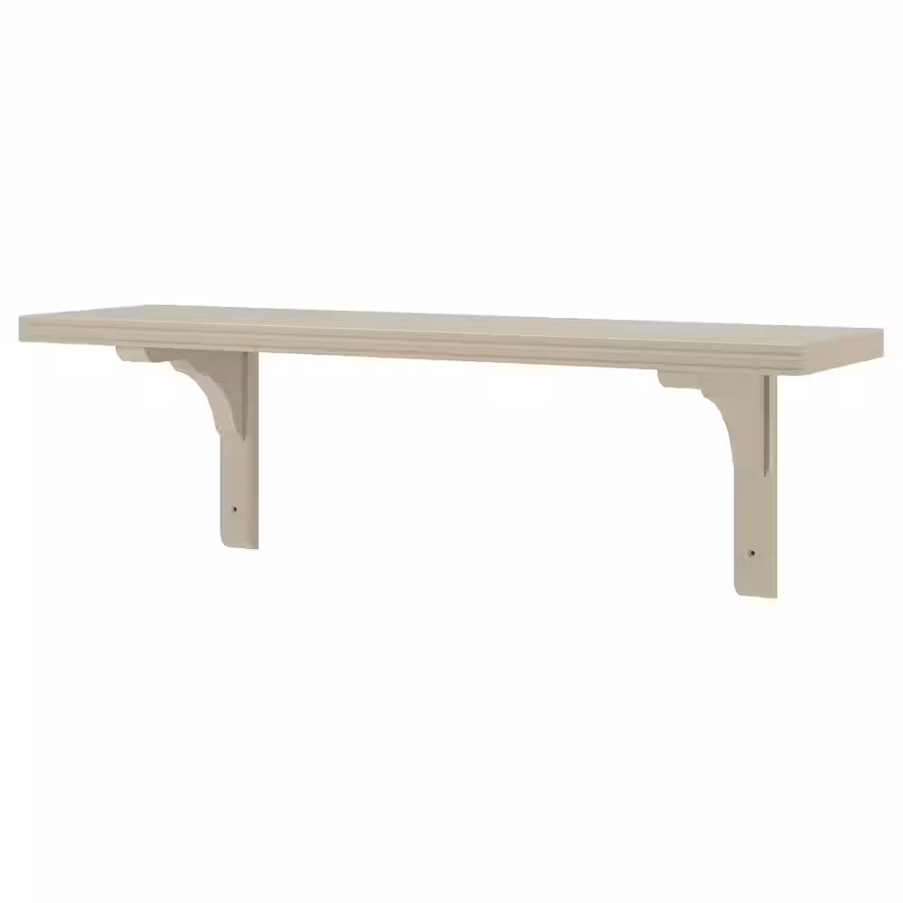 BERGSHULT / RAMSHULT Полка навесная - серо-бежевый 80x20 см - фото 1