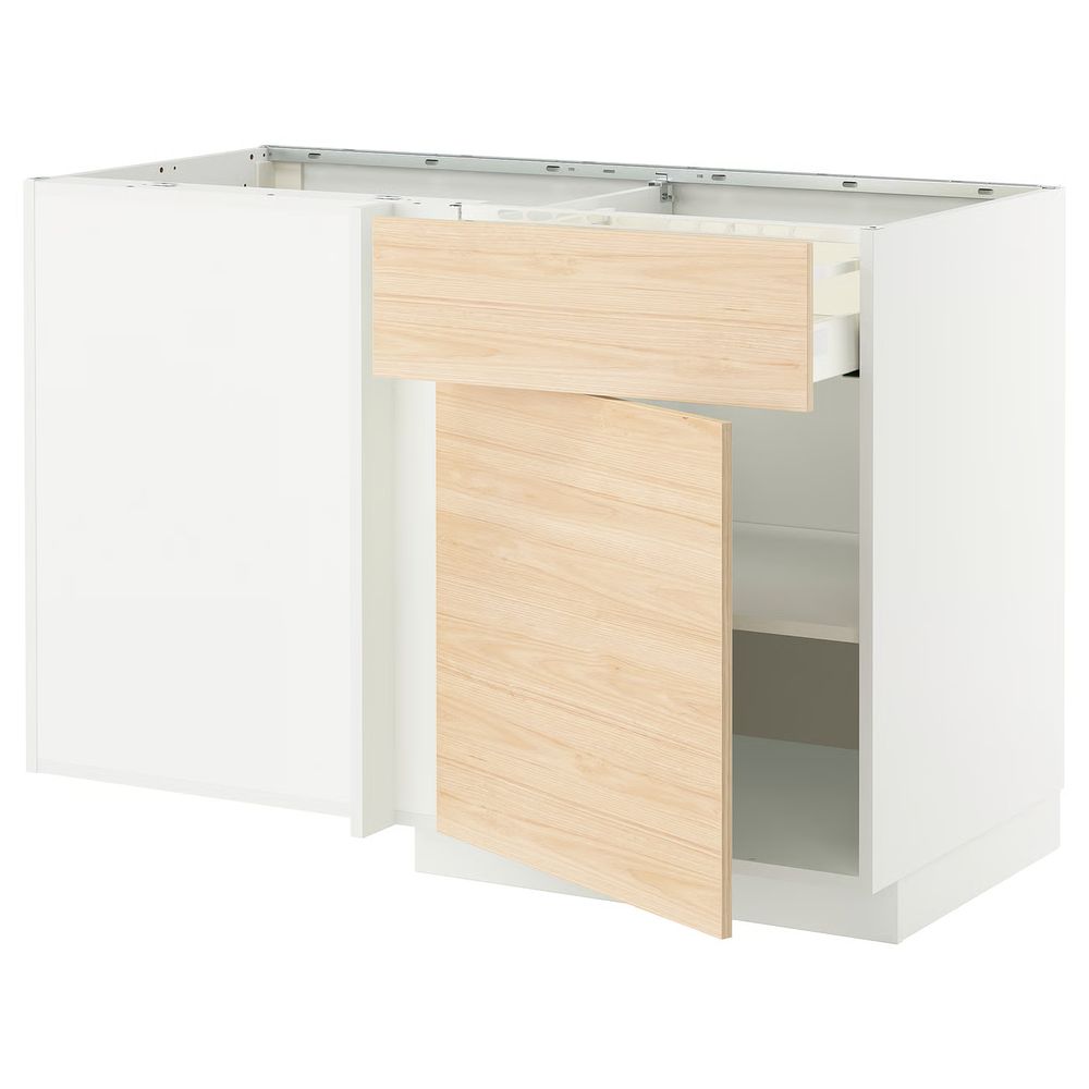 METOD / MAXIMERA Угловой шкаф с ящиком и полкой - фото 1