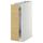 Напольный шкаф, выдвижной внутрений элемент МЕТОД, белый, Тингсрид береза (20x60 см)