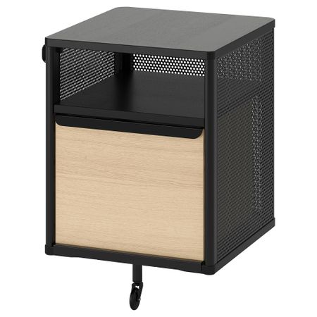 Модуль для хранения, 41x61 см, сетка, черный IKEA BEKANT БЕКАНТ 503.629.99