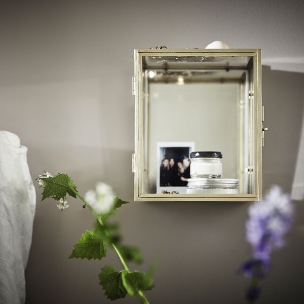 Рама для трехмерной картины, золотой 17x20x16 см IKEA BOMARKEN БУМАРКЕН 104.543.59 - фото 4