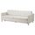 3-местный диван-кровать, Гранн/Бумстад белый, металл IKEA LANDSKRONA ЛАНДСКРУНА 192.489.11