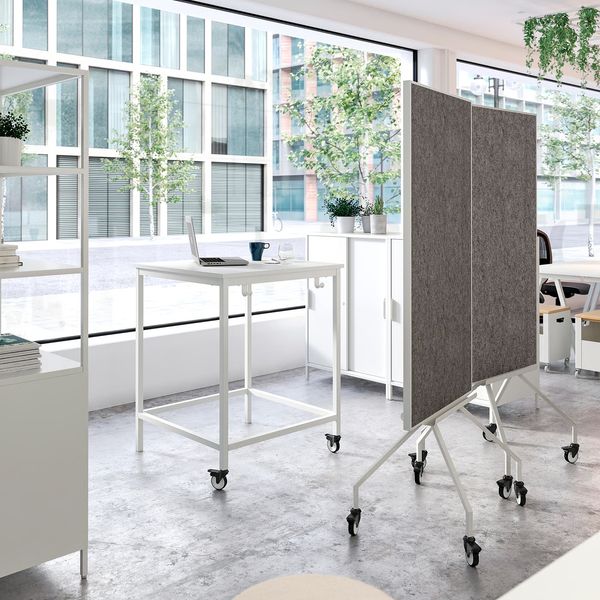 TROTTEN Подстолье для столешницы - белый 80x80x100 см - фото 5