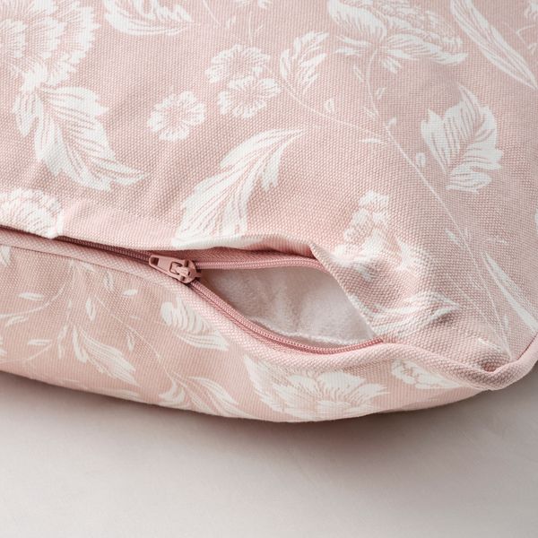 Чехол на подушку, 50x50 см, светло-розовый IKEA IDALINNEA ИДАЛИННЕЯ 105.269.88 - фото 4