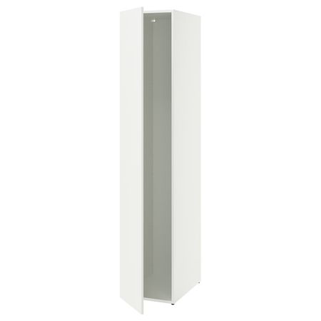 LASTARE Каркас с дверью - белый 40x62x200 см