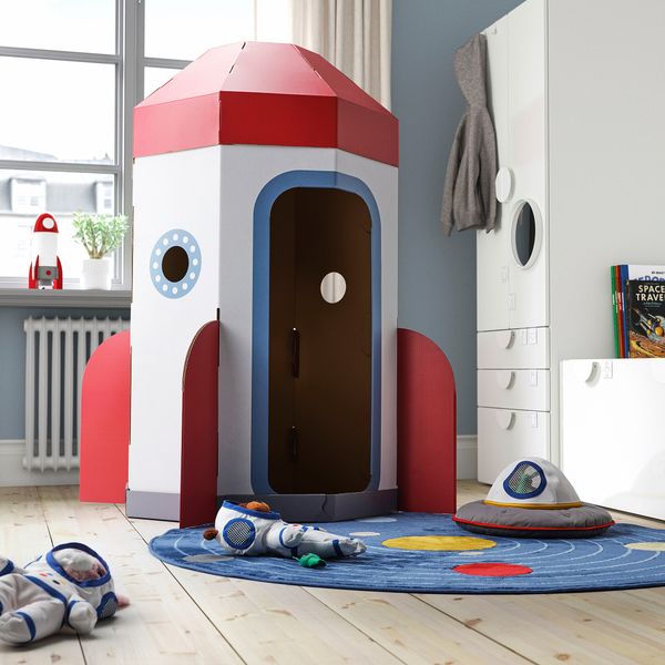 Палатка, ракета белый, красный IKEA AFTONSPARV 005.564.62 - фото 3