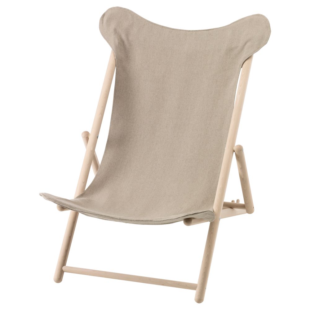 Кресло ТИЛЛФЭЛЛЕ, бук, бежевый - фото 1